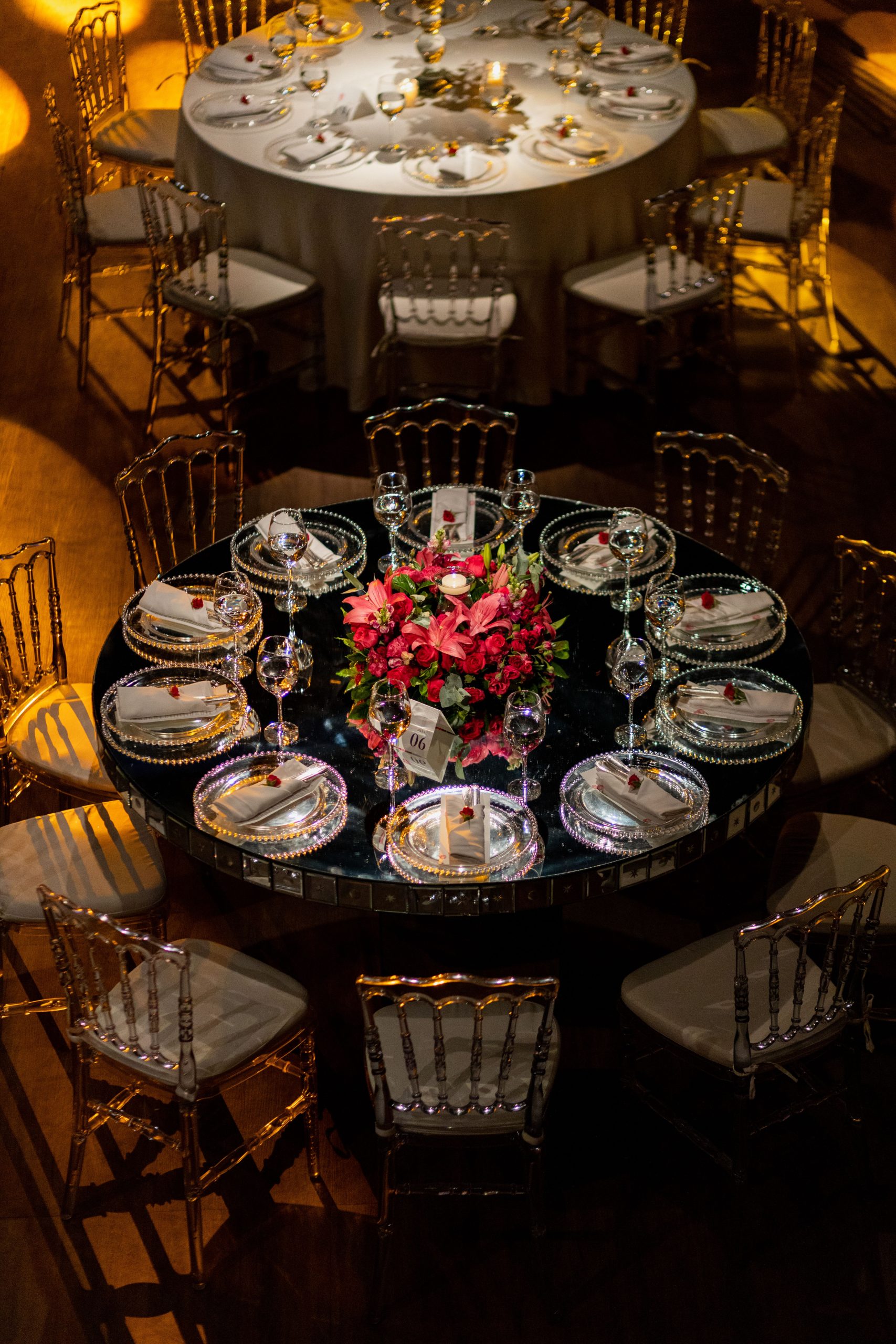 Comment réussir la décoration de table ronde mariage