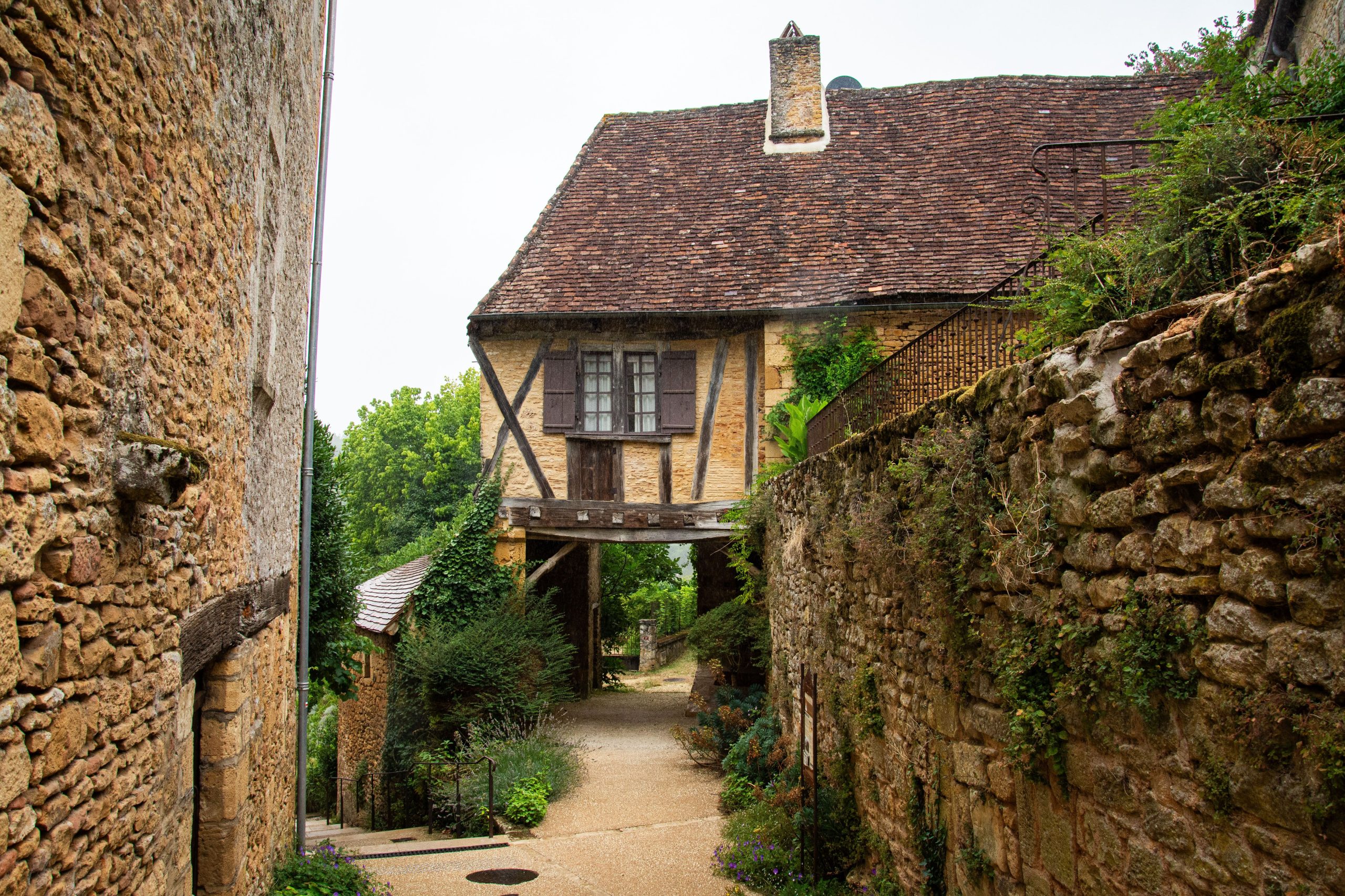 Maison de Cabrel à Astaffort - Vue de la visite